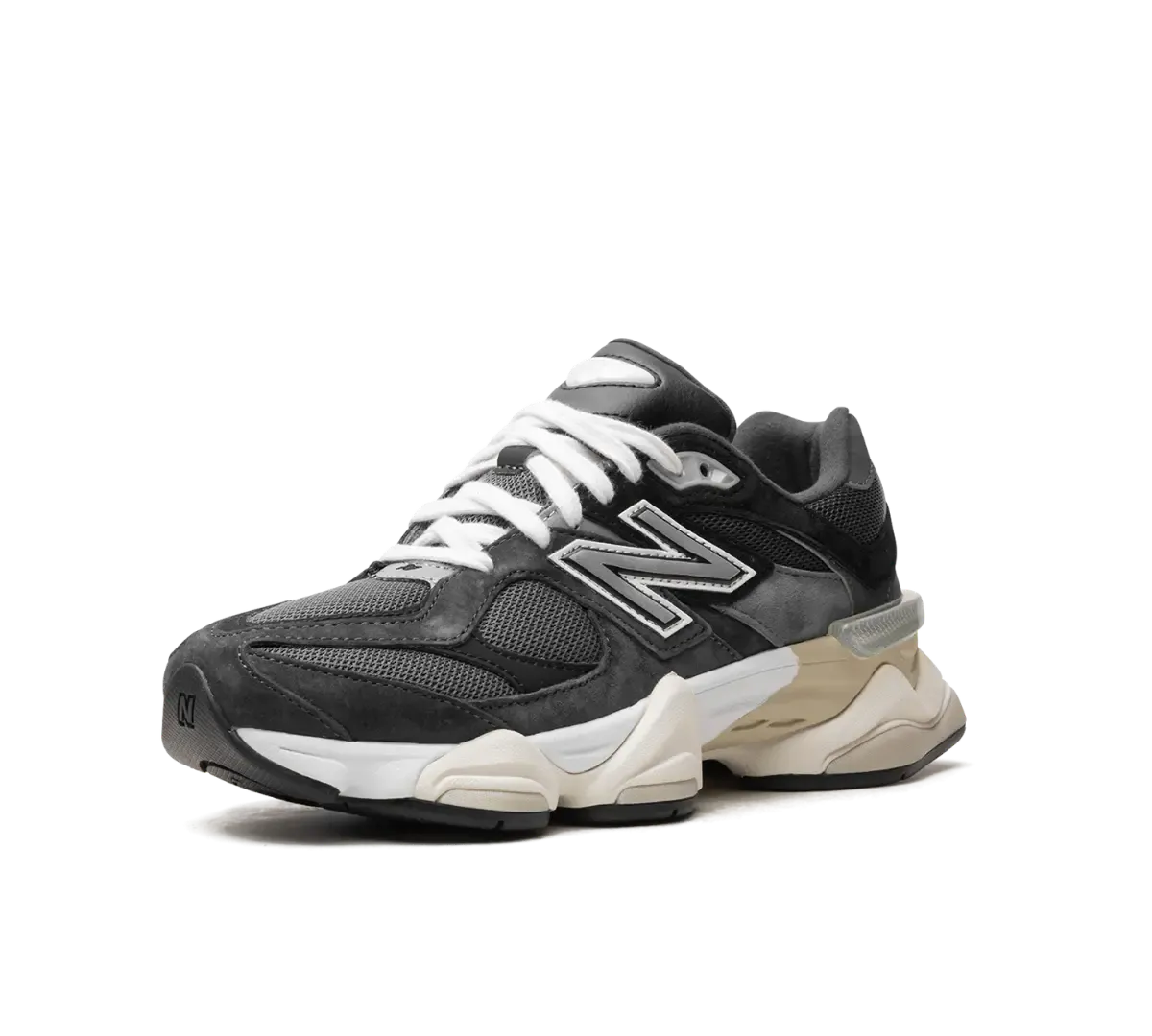 New Balance 9060 Black Phantom – Elegante Sneaker Clásico en Negro Distinguido
