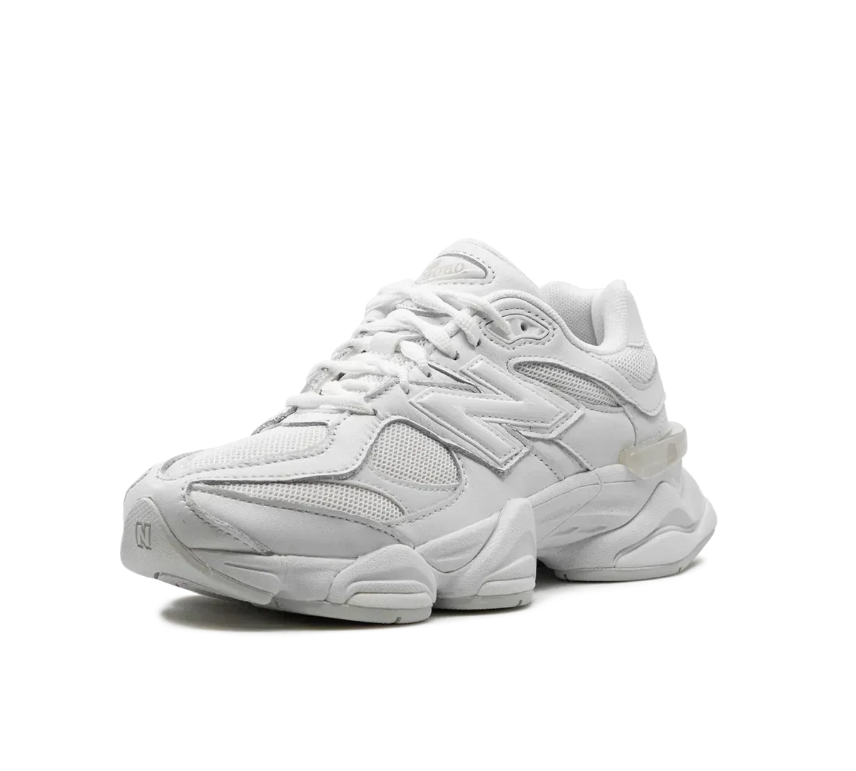 New Balance 9060 White – Moderno Sneaker con Diseño Marcado