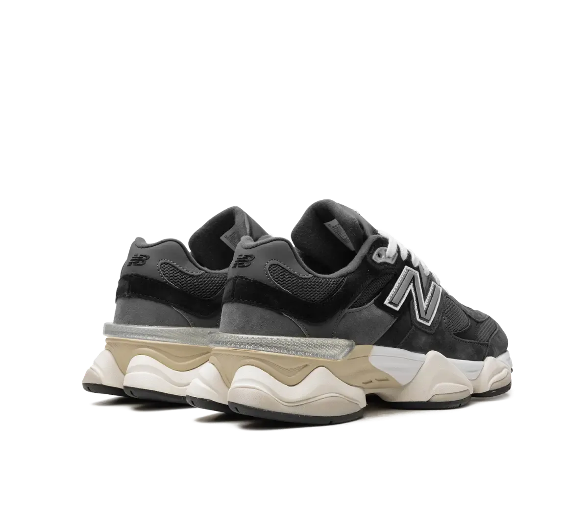 New Balance 9060 Black Phantom – Elegante Sneaker Clásico en Negro Distinguido