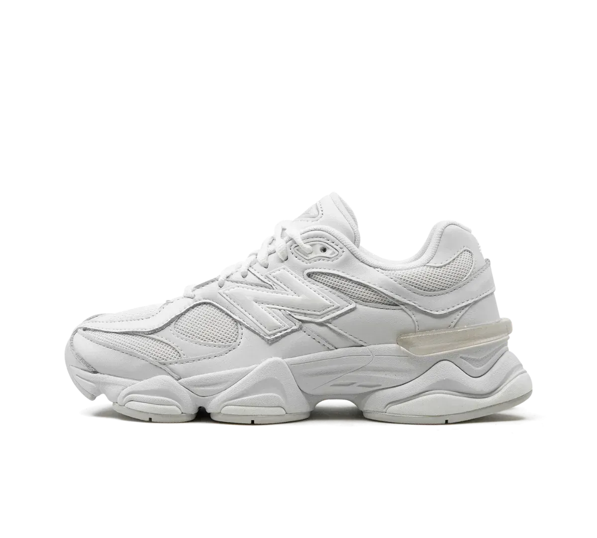 New Balance 9060 White – Moderno Sneaker con Diseño Marcado